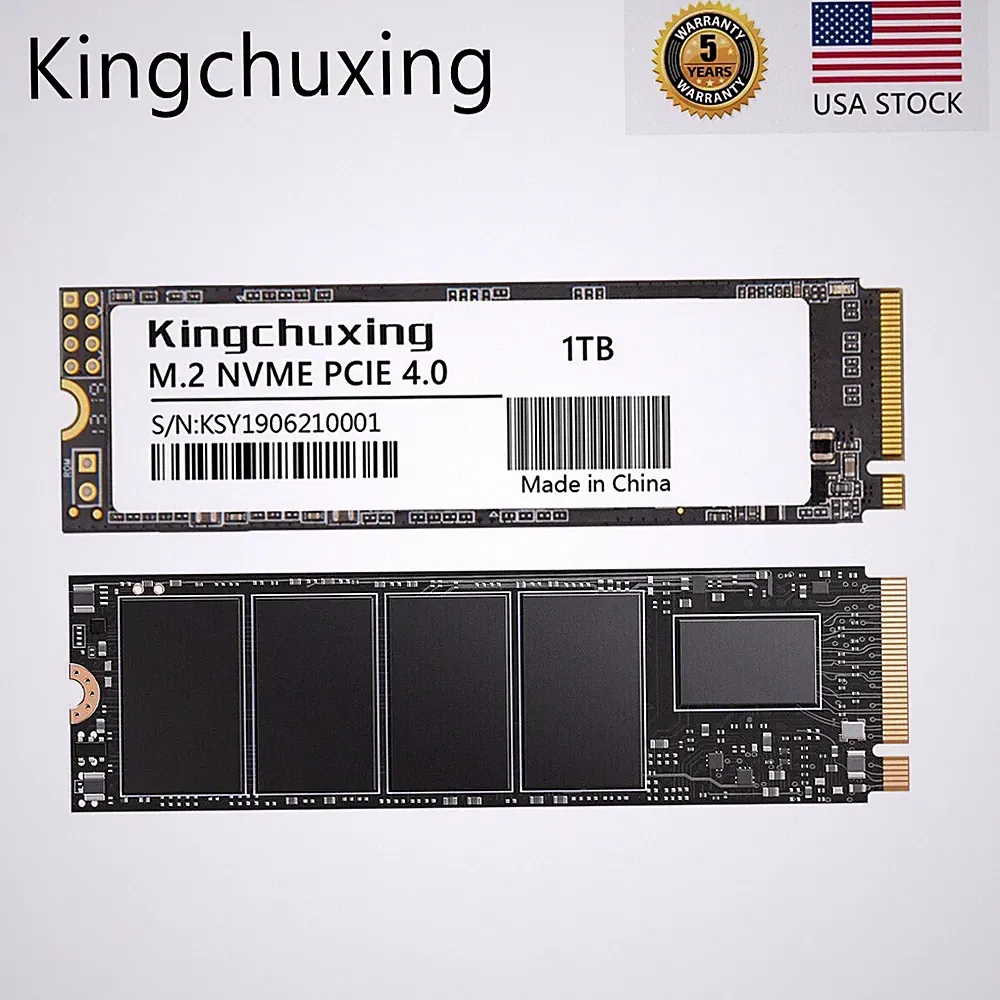 Kingchuxing 1TB Gaming SSD For PS5 PCIe 4.0 NVMe M.2 Internal Solid State Drive