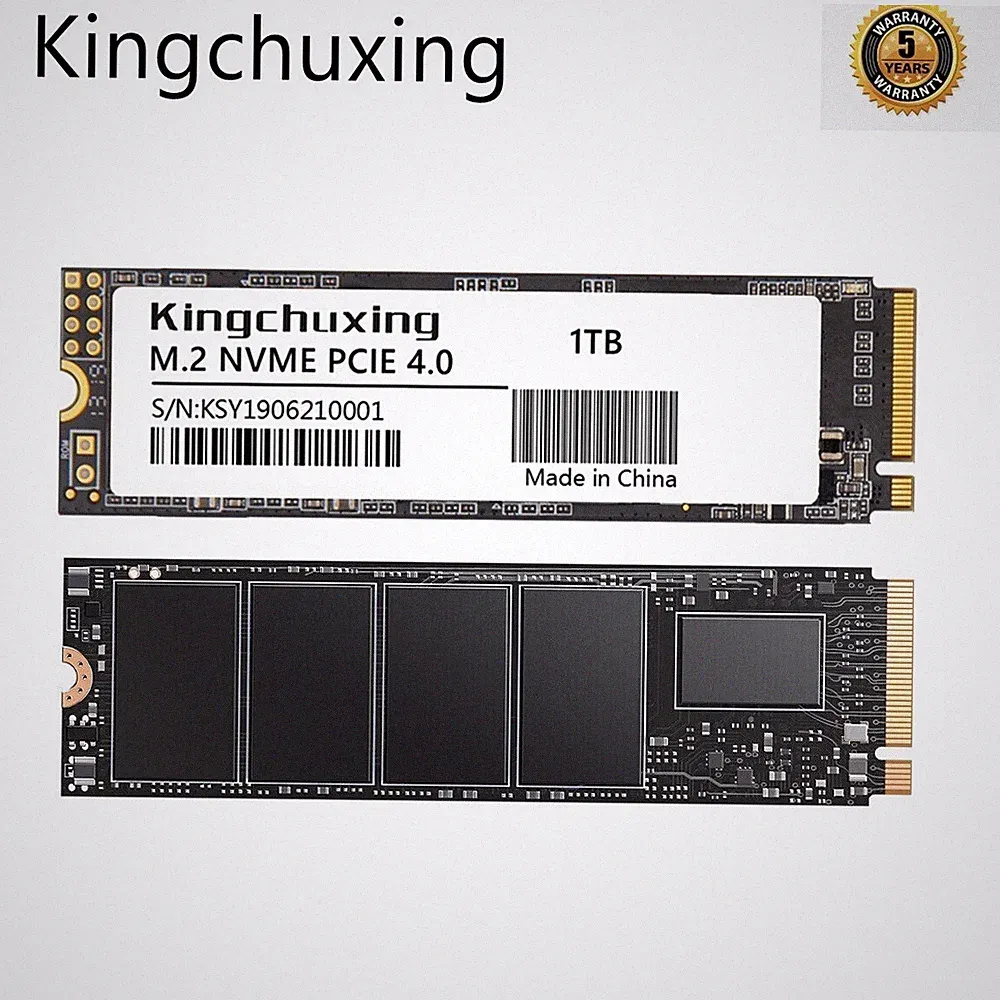 Kingchuxing 1TB Gaming SSD PCIe 4.0 NVMe M.2 Internal Solid State Drive For PS5