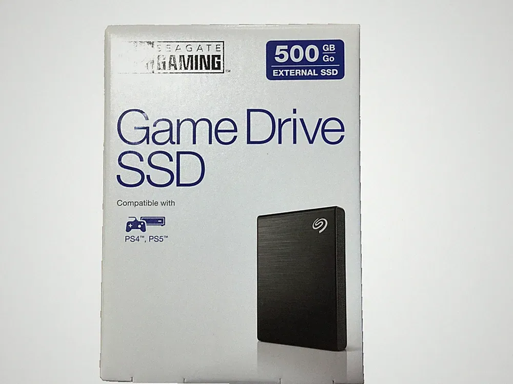 Seagate Game Drive SSD, STKG500406, External Drive SSD